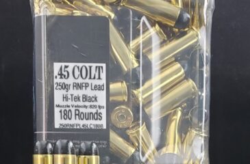 .45 Long Colt 200 Grain Hi-Tek Coated RNFP~100% Hand Loaded!!