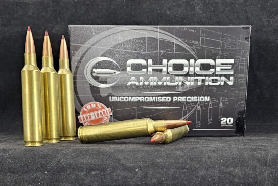 145ELDX27NOS20 Choice Ammunition 27 Nosler 145 Grain Hornady ELD-X ~100% Hand-Loaded!!