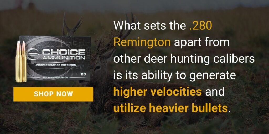 280 Remington deer hunting caliber