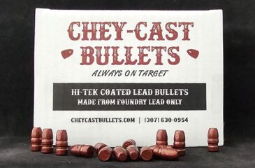 32 Cal (.313) 115gr RNFP with Hi-Tek Super Coat Chey-Cast Bullets by Choice! SAMPLE