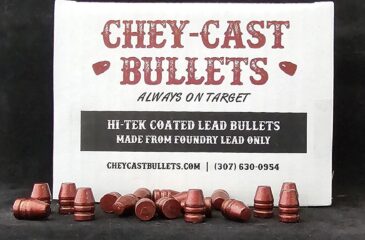 38 Cal (.358) 125gr TCFP with Hi-Tek Super Coat Chey-Cast Bullets by Choice! 500 ct