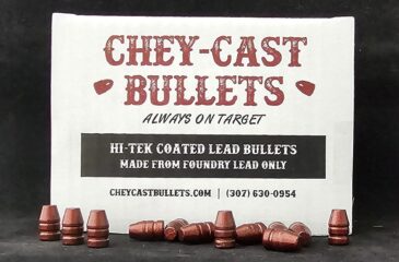 38 Cal (.358) 140gr TCFP with Hi-Tek Super Coat Chey-Cast Bullets by Choice! SAMPLE