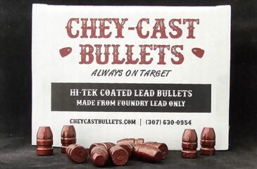 41 Cal (.411) 225gr RNFP with Hi-Tek Super Coat Chey-Cast Bullets by Choice! SAMPLE