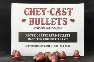 45 Cal (.452) 185gr ACP RN with Hi-Tek Super Coat Chey-Cast Bullets by Choice! 2500 ct