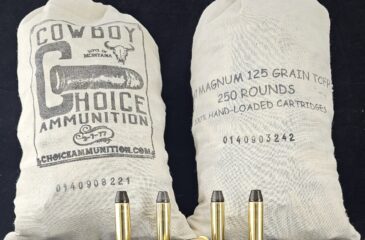 .357 Magnum 125 Grain TCFP HI-TEK Coated Cowboy Action “WELLS FARGO BAG”~100% Hand Loaded!!