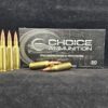 55VMAX224VALK20 Choice Ammunition .224 VALKYRIE 55 GRAIN HORNADY V-MAX~100% HAND-LOADED!!