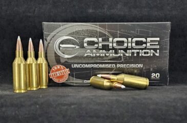.243 Winchester Super Short Mag (WSSM) 90 Grain Nosler AccuBond~100% Hand-Loaded!!